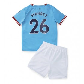 Baby Fußballbekleidung Manchester City Riyad Mahrez #26 Heimtrikot 2022-23 Kurzarm (+ kurze hosen)